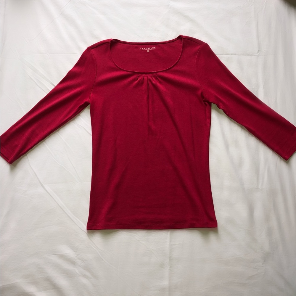 Ann Taylor pink top